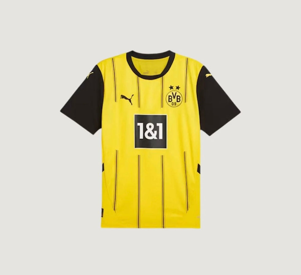BORUSSIA DORTMUND HOME JERSEY 24/25 - YELLOW, BLACK