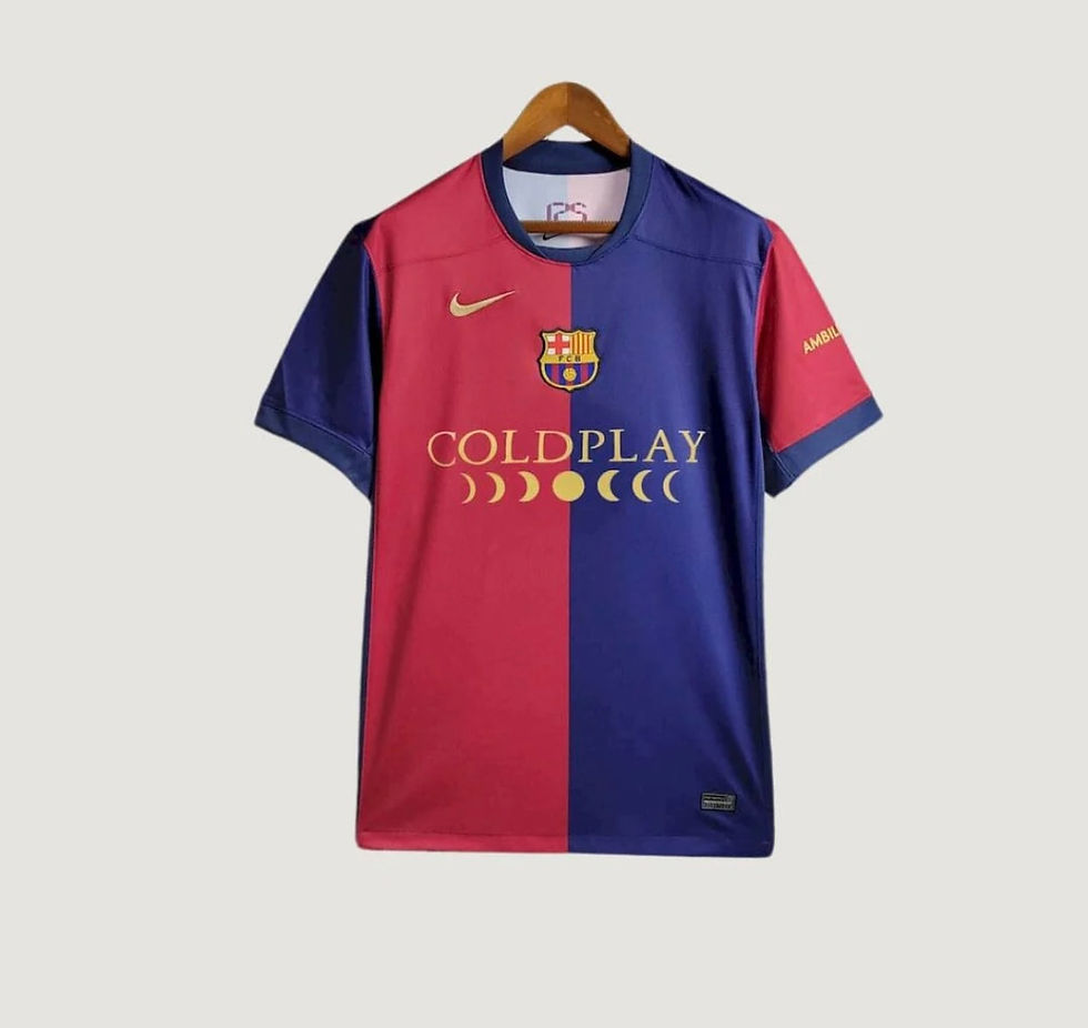 FC BARCELONA - JERSEY 24/25 - COLDPLAY