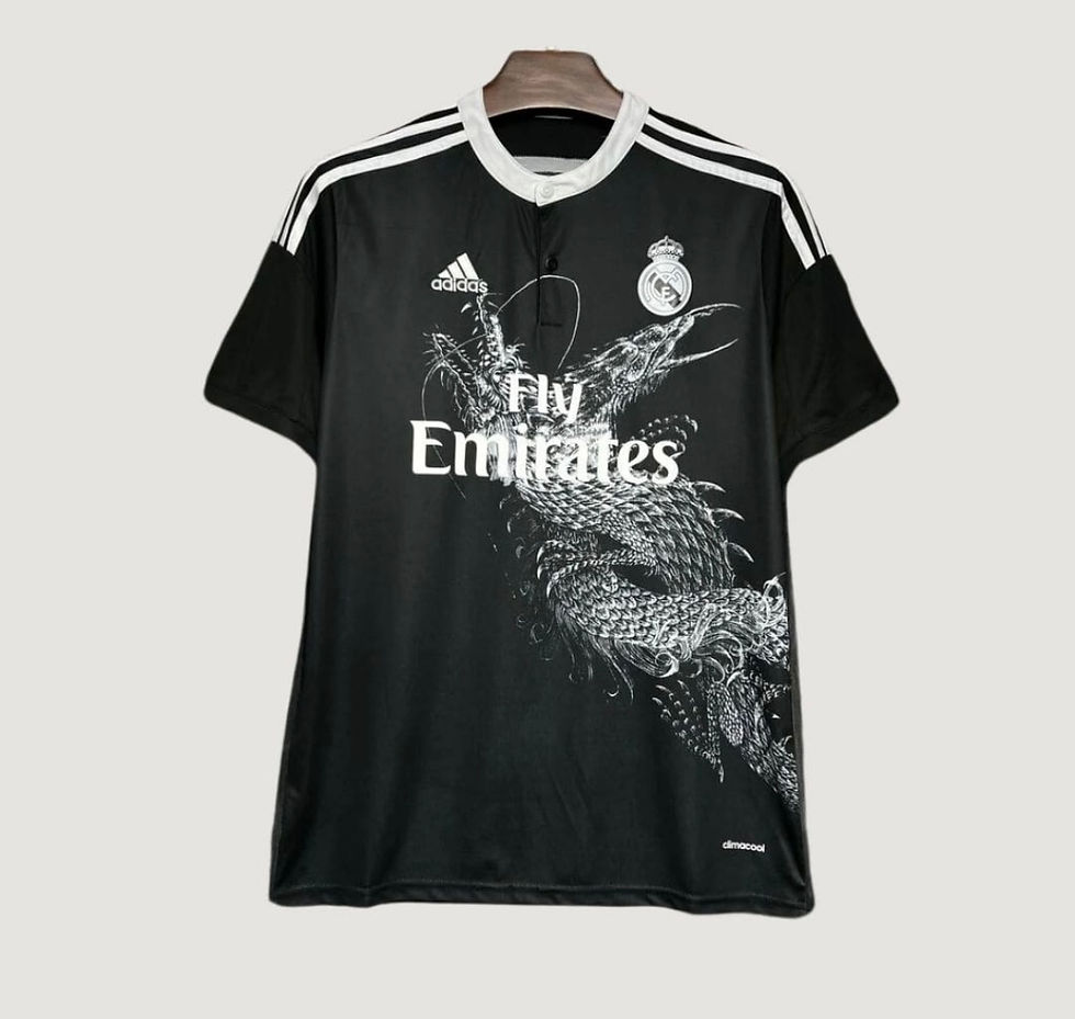 REAL MADRID - JERSEY RETRO 14/15 - BLACK