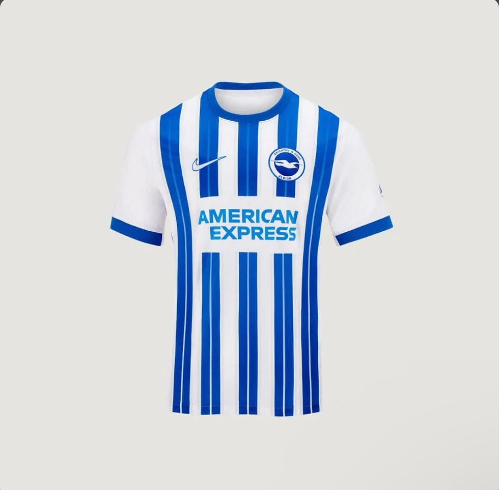 BRIGHTON - JERSEY HOME 24/25 - BLUE, WHITE