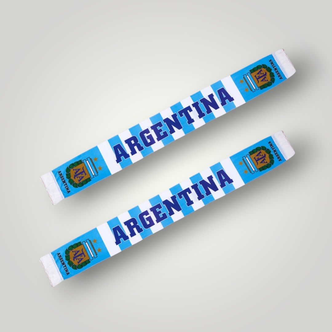 SCARF - ARGENTINA - WHITE , BLUE