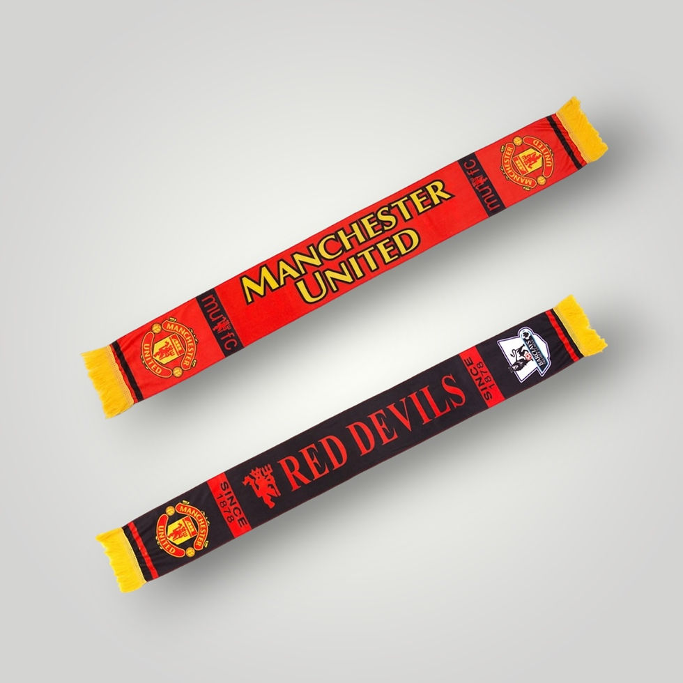 SCARF - MANCHESTER UNITED - RED , BLACK