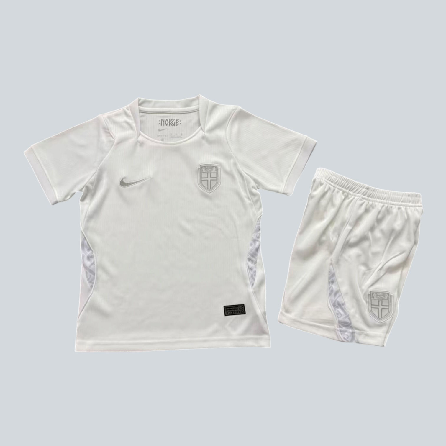 NORWAY - FIFA WORLD CUP JERSEY SET KIDS - WHITE 