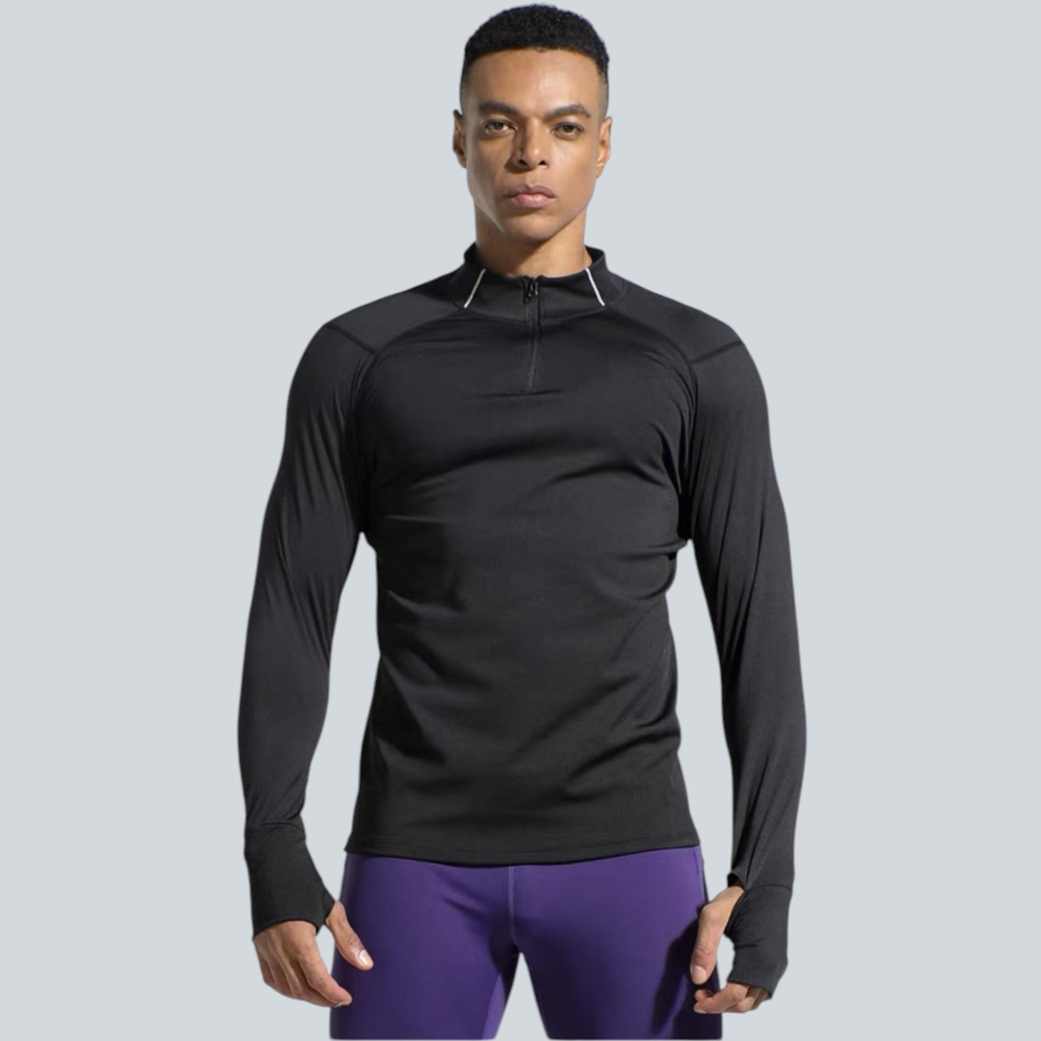 Long-Sleeved Running and Fitness Training