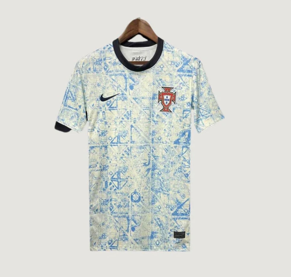 PORTUGAL - JERSEY OUTSIDE 24/25 - WHITE, BLUE