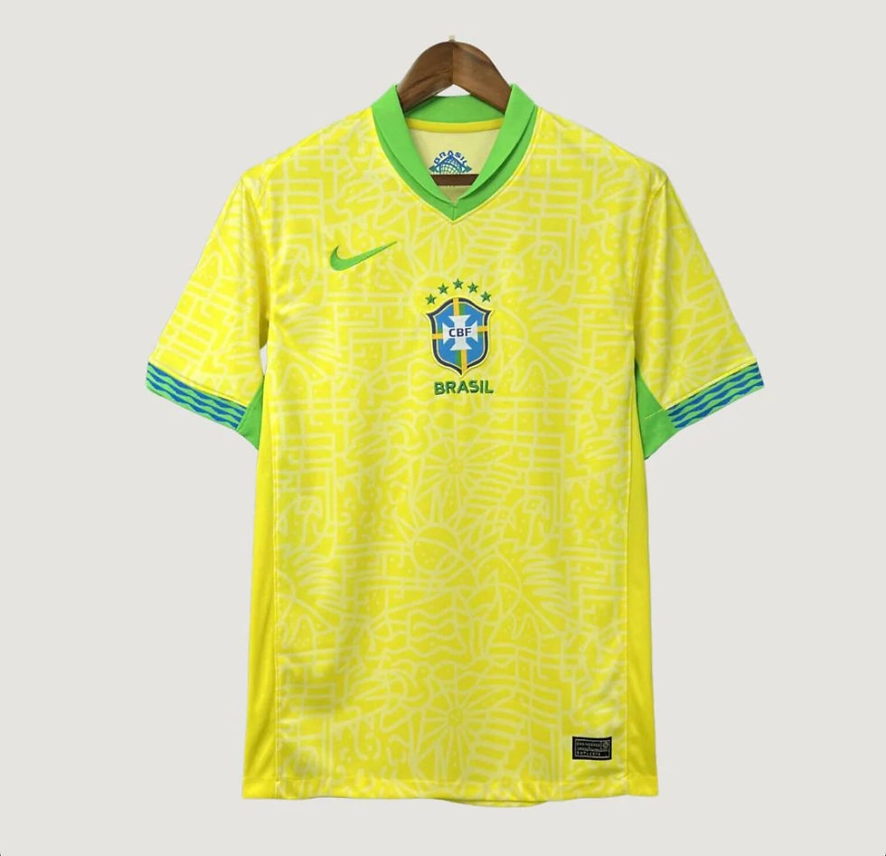 BRAZIL 24/25 - JERSEY HOME - YELLOW