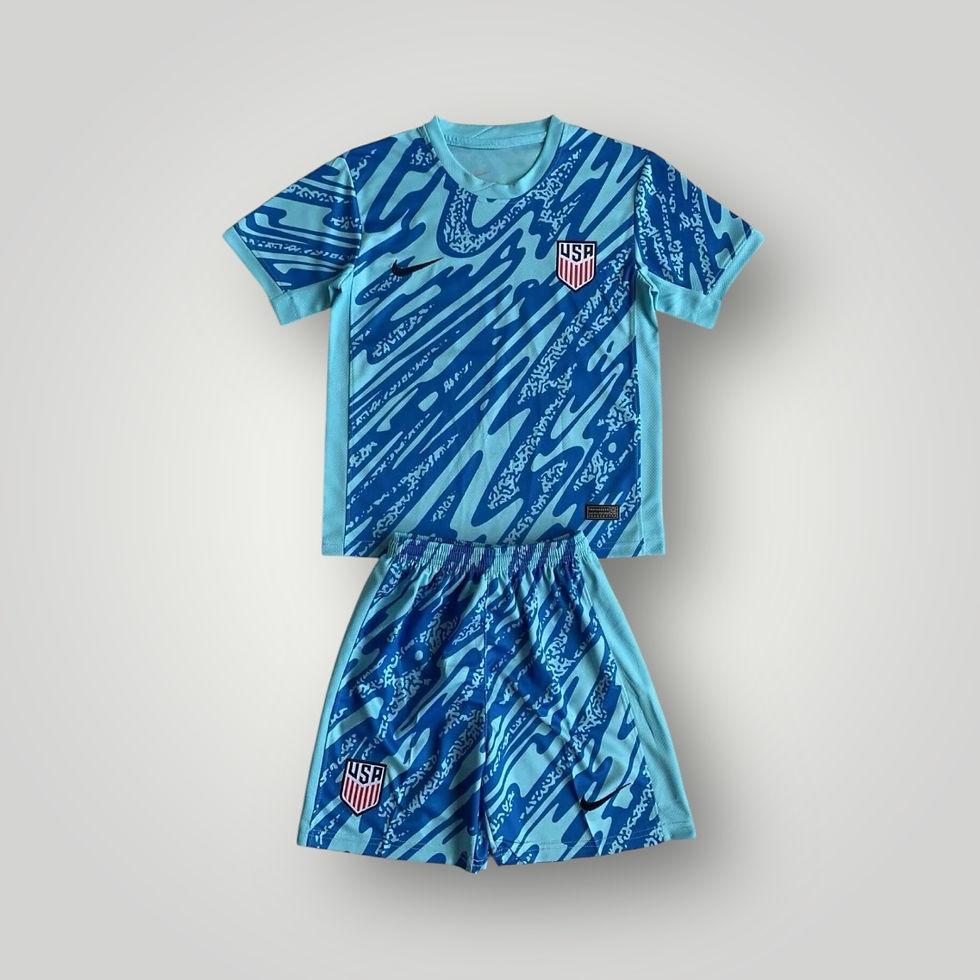 USA - JERSEYS SET GOALKEEPER KIDS - BLUE
