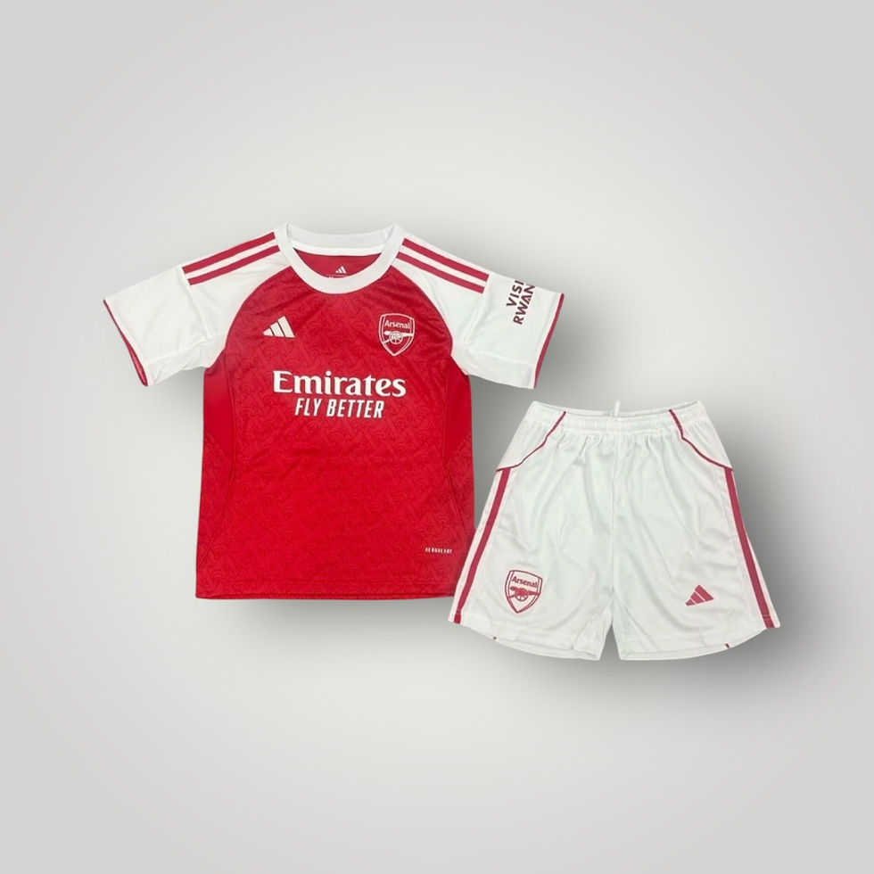 ARSENAL - JERSEY SET HOME 25/26 KIDS - RED