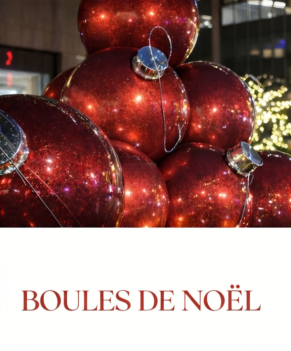 Boules de Noël