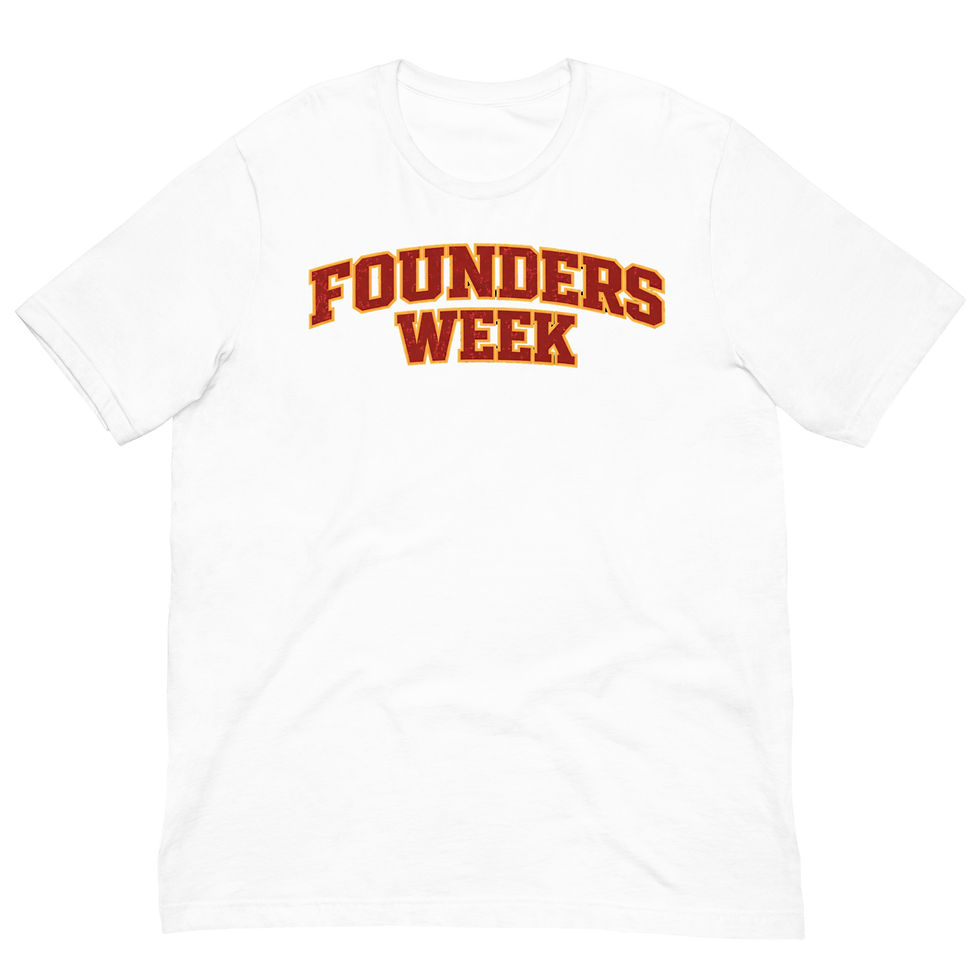 Thumbnail: Founders Week Unisex t-shirt