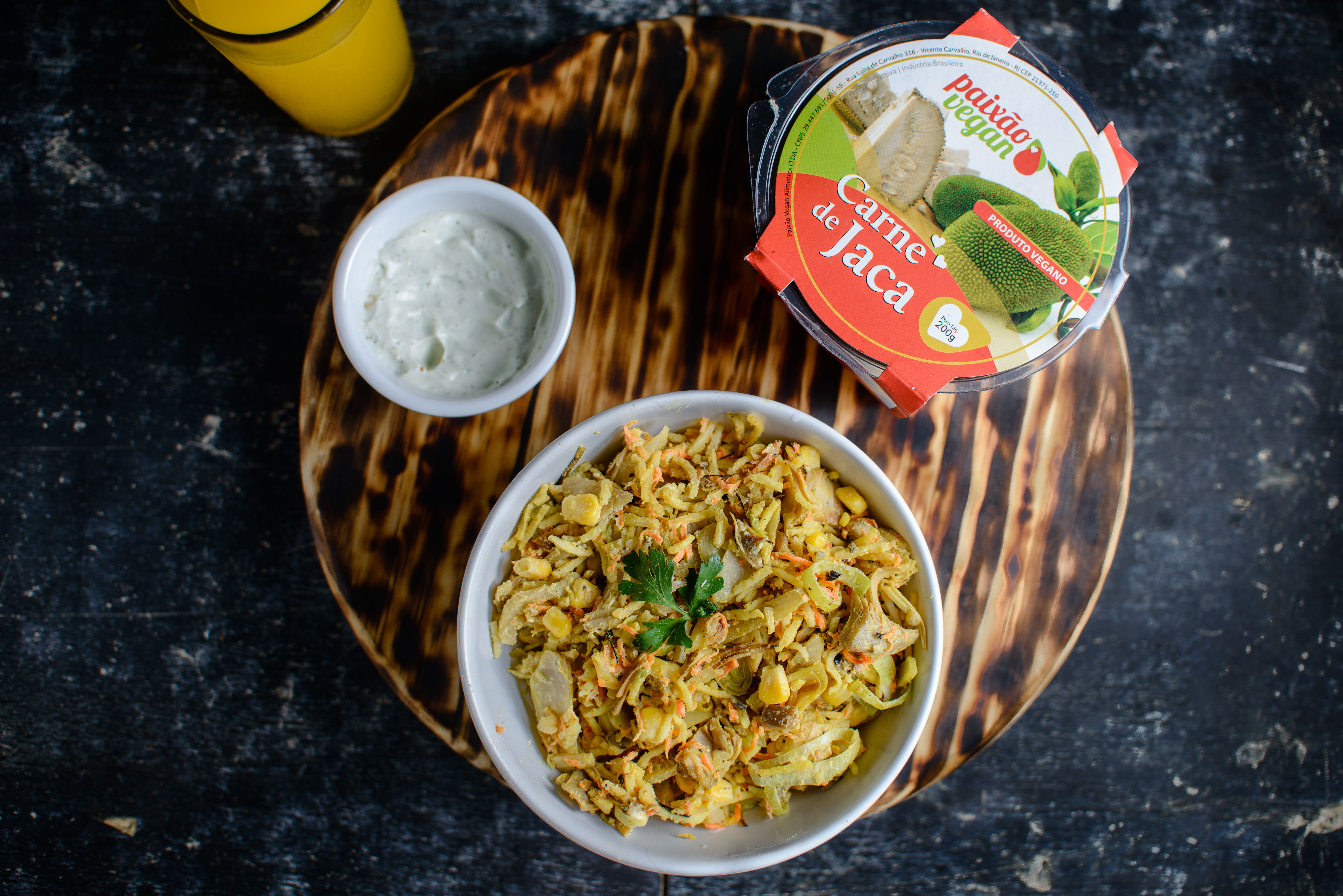 Salpicão de Jaca Verde