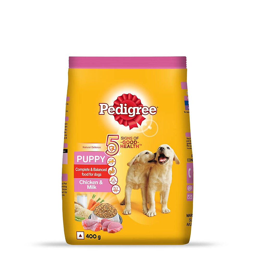 Thumbnail: PEDIGREE Milk Chicken Puppy Food