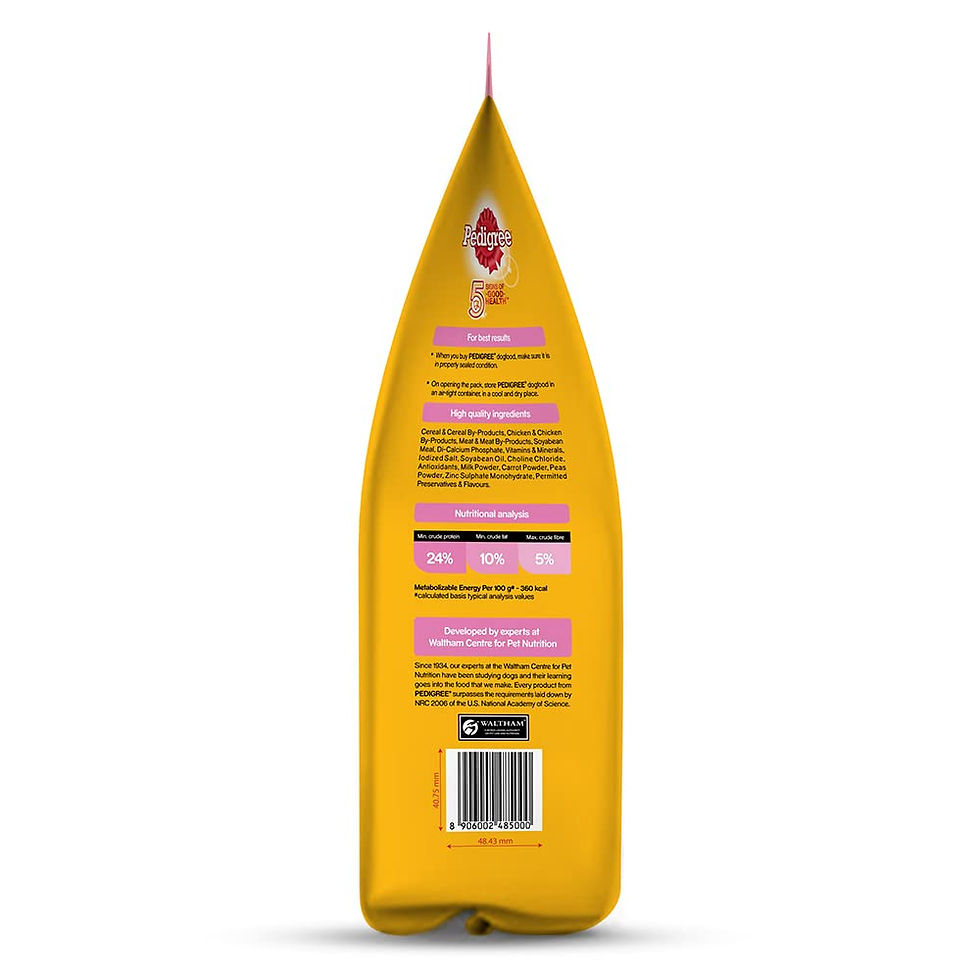 Thumbnail: PEDIGREE Milk Chicken Puppy Food