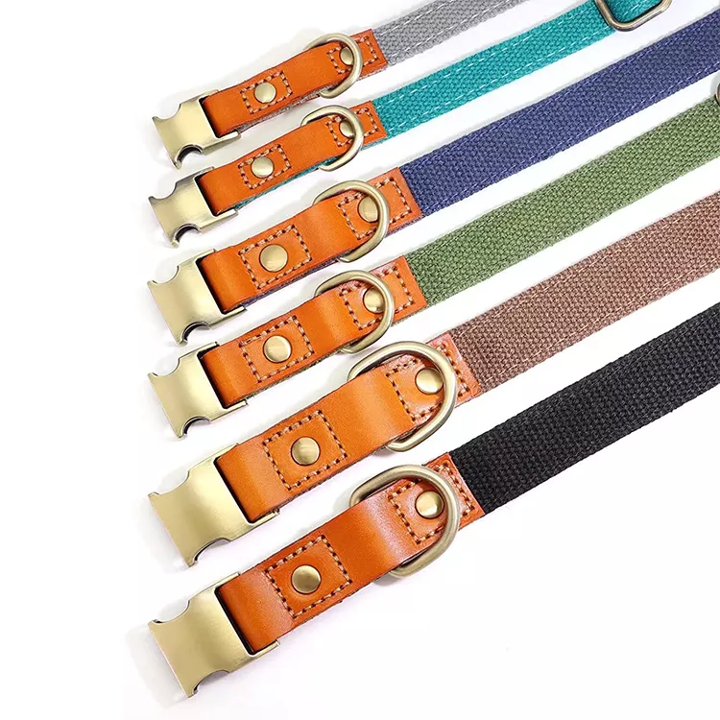 Thumbnail: Paws Rise Fino Vegan Leather Collar