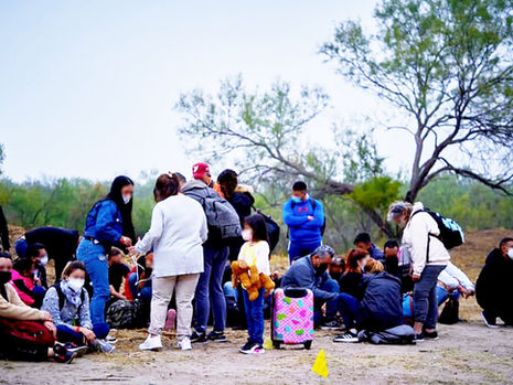 Unaccompanied children found by BP