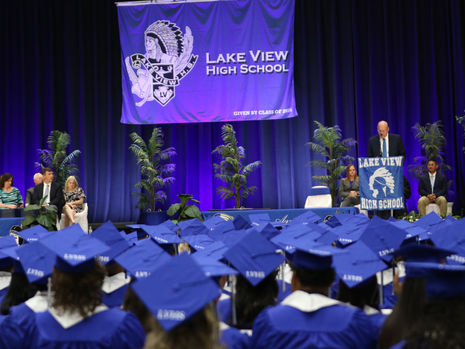 Lake View High’s 2024 senior class graduates 205