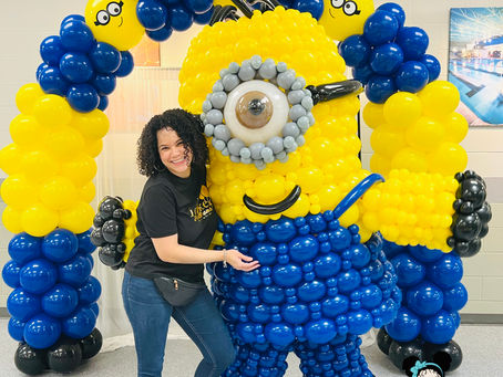 Local San Angelo Balloon Professional chosen to create Balloon Wonderland for Wish Kids in Orlando. 