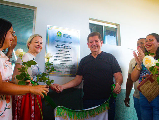 Unidade escolar recebe melhorias estruturais e passa a oferecer um ambiente mais moderno, seguro e adequado para alunos, professores e toda a comunidade escolar.