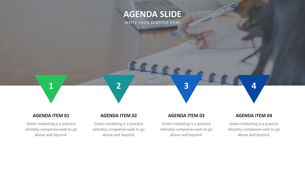 Thumbnail: "AgendaMaster: Professional Agenda Slides"