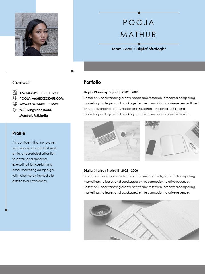 Thumbnail: Senior Digital Strategist Resume
