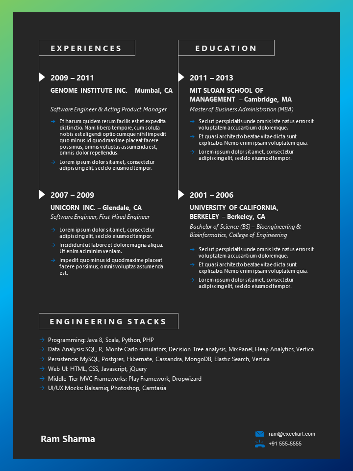Thumbnail: Product Manager Resume