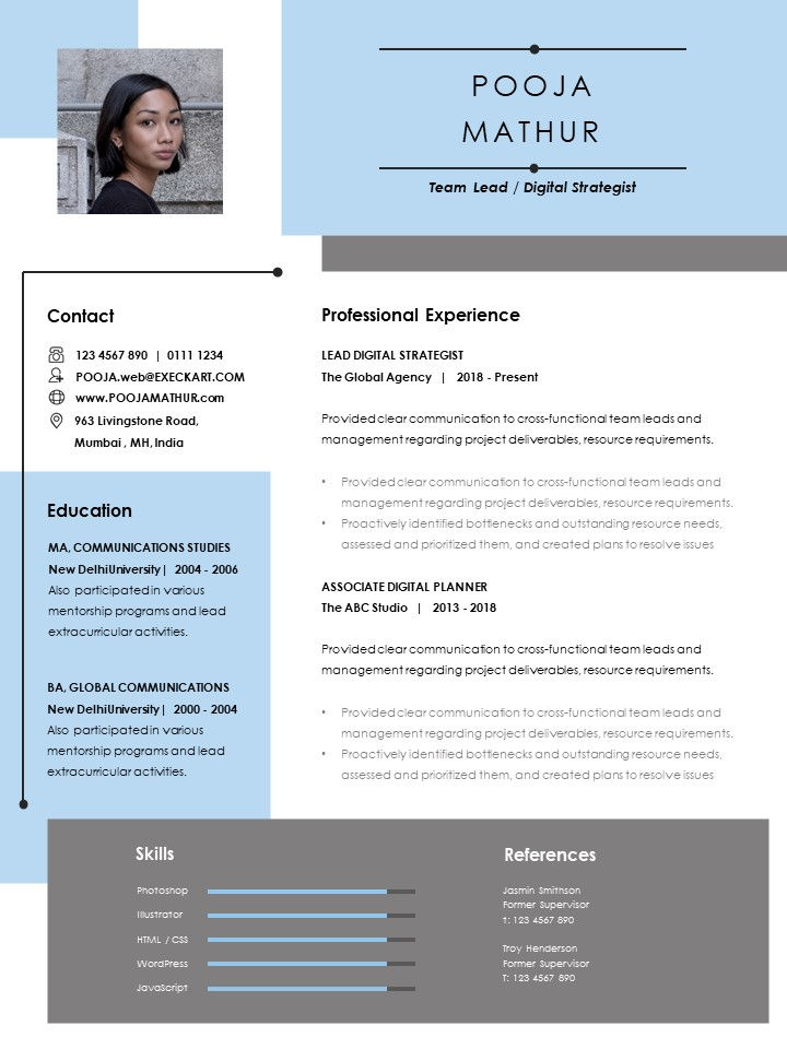 Thumbnail: Senior Digital Strategist Resume