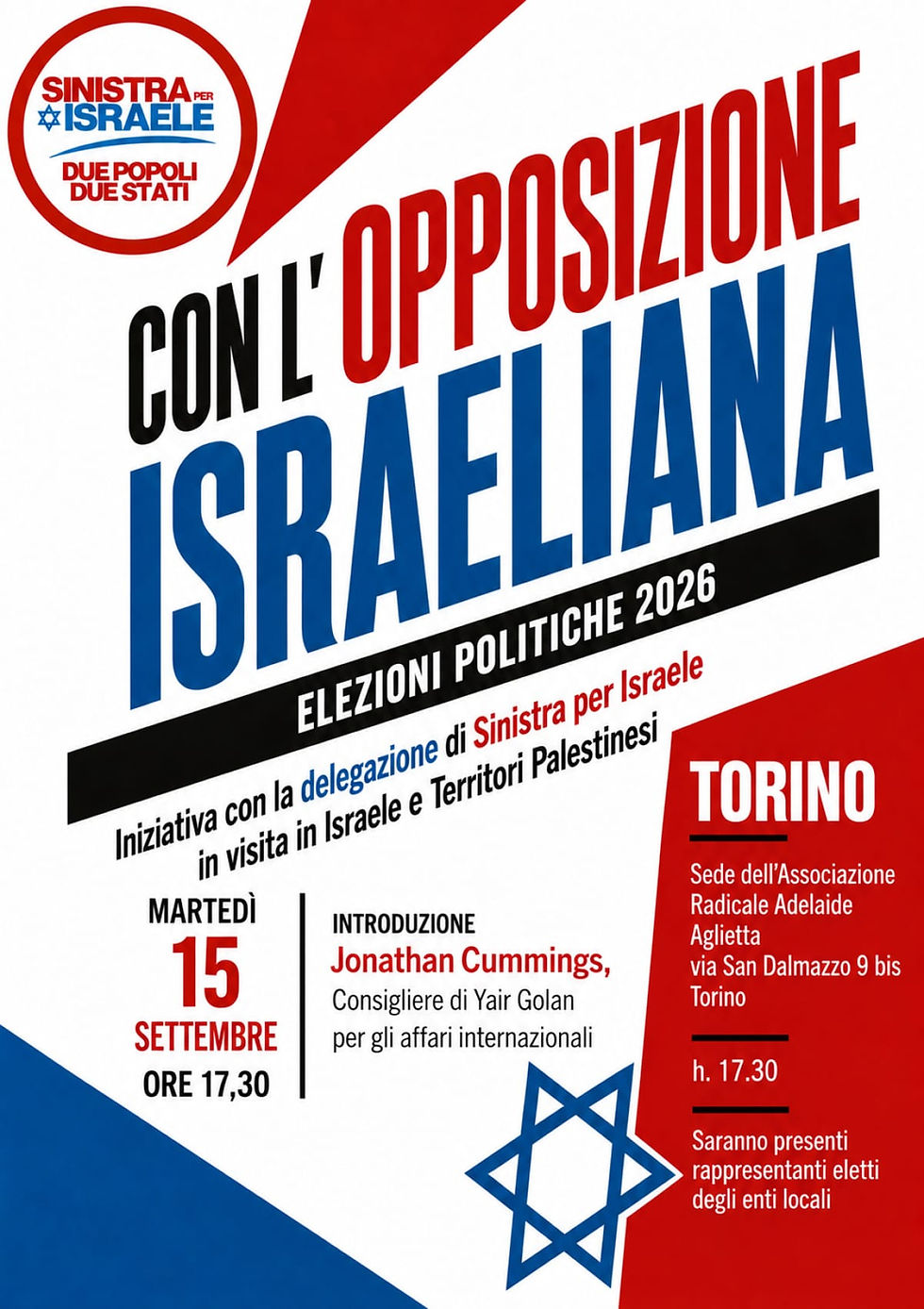 Battere Netanyahu per dare un nuovo futuro a Israele: l'appello dell'opposizione