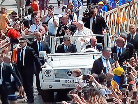 Il coraggio di un uomo, Papa Francesco