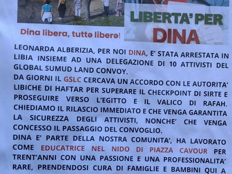 Dina e Nico oggi in Italia: la Libia espelle gli attivisti di Global Sumud Land Convoy