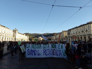 Torino, messaggio al Comune: la "resistenza verde" non molla