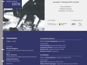 TORINO FERITA: 11 dicembre 1979