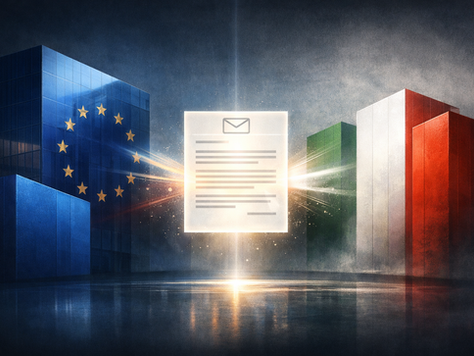 Una email di nome Ursula a Giorgia