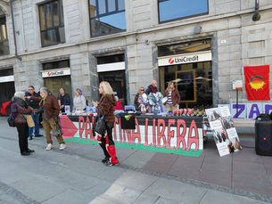 Genocidio Gaza, presidio ad Alessandria: "Se taci sei complice"