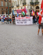 Torino, solidarietà al popolo cubano