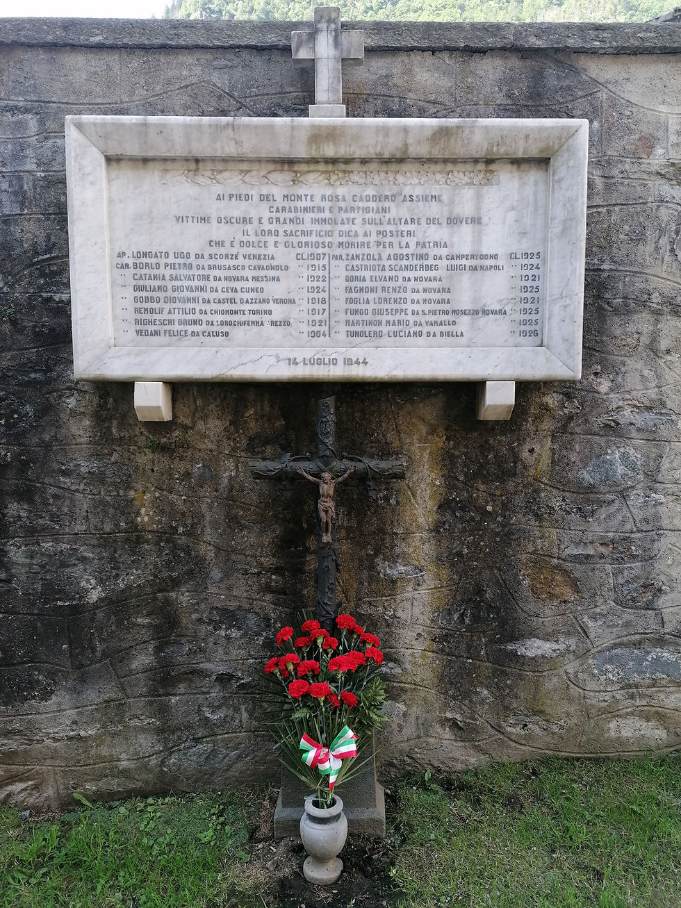 Alagna, la strage del 14 luglio 1944 e l'eroismo dei carabinieri dimenticato