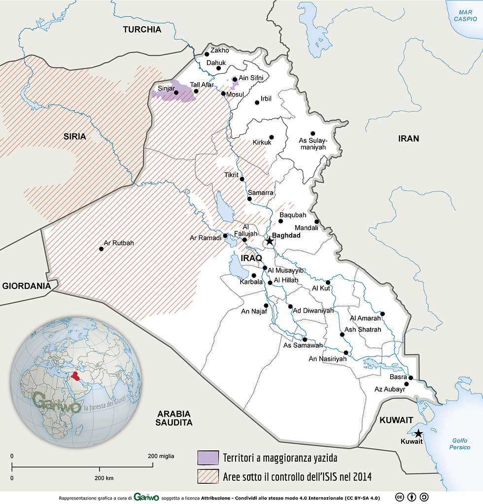 Difendiamo la comunità Ezida, non lasciamola ai criminali