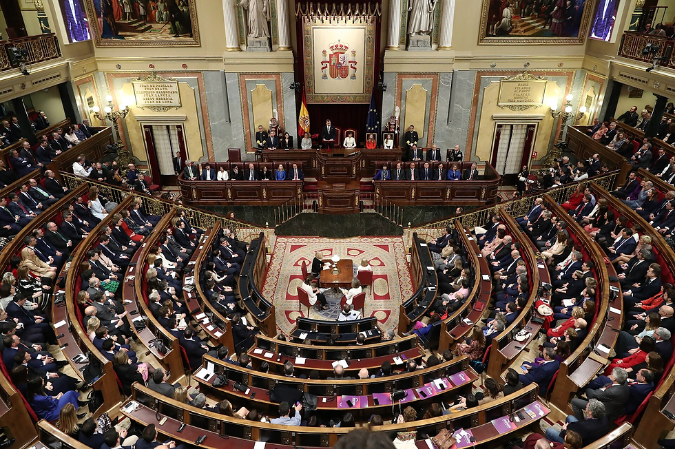 Madrid, Congresso dei deputati. @,Ministry of the Presidency. Government of Spain in Wikipedia