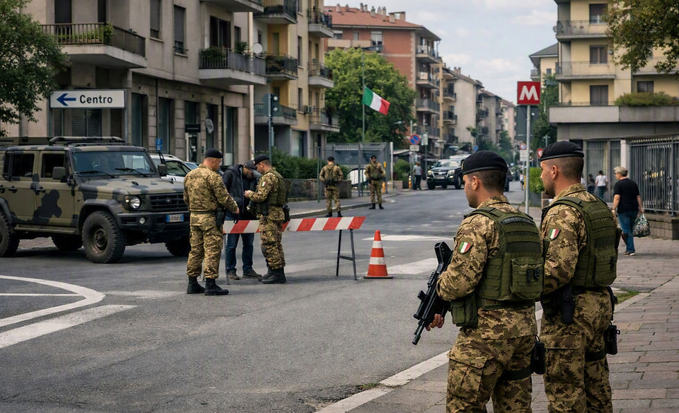 La sicurezza non si sposta, però al cittadino va comunque garantita