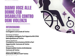 L'appuntamento di oggi: la parola alle donne disabili contro ogni forma di violenza