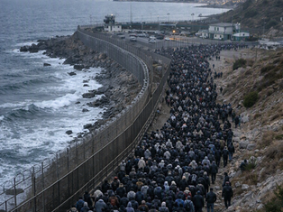 Ceuta, l'ennesima emergenza migranti in scena dopo averla ignorata
