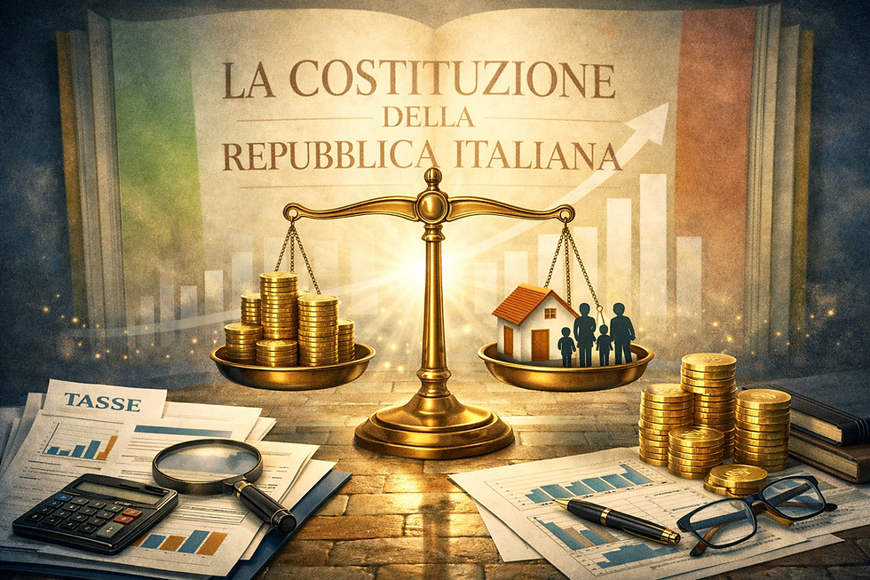 Regime forfettario e flat tax: iniquità fiscale che viola la Costituzione