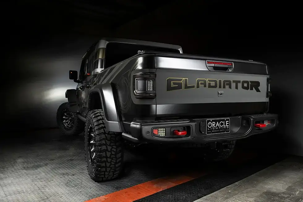 Thumbnail: ORACLE LIGHTING FLUSH MOUNT LED TAIL LIGHTS FOR JEEP GLADIATOR JT