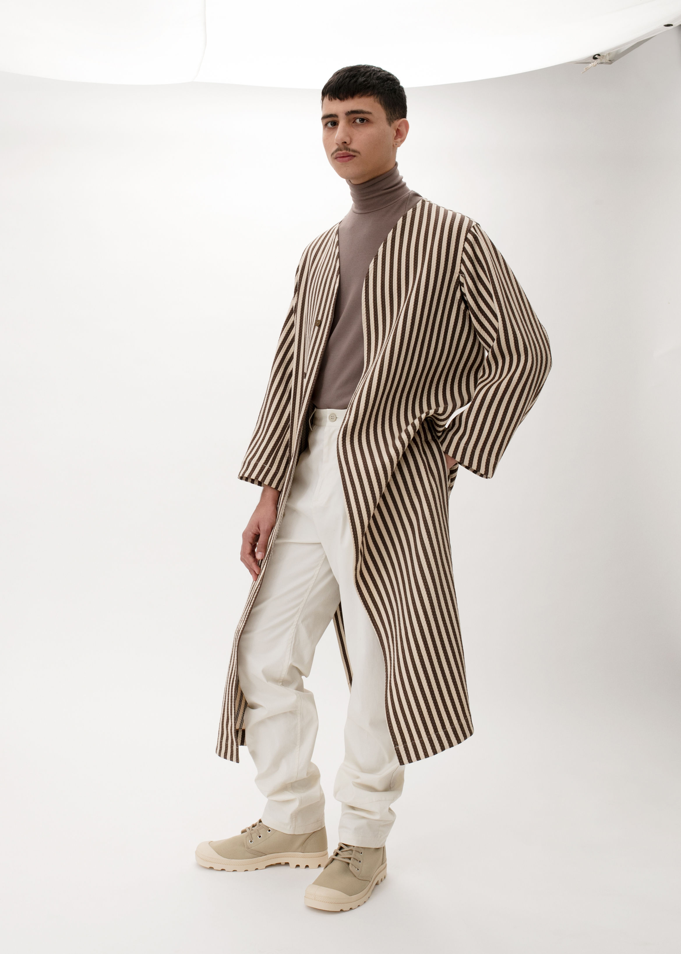 STRIPES DUSTER JACKET