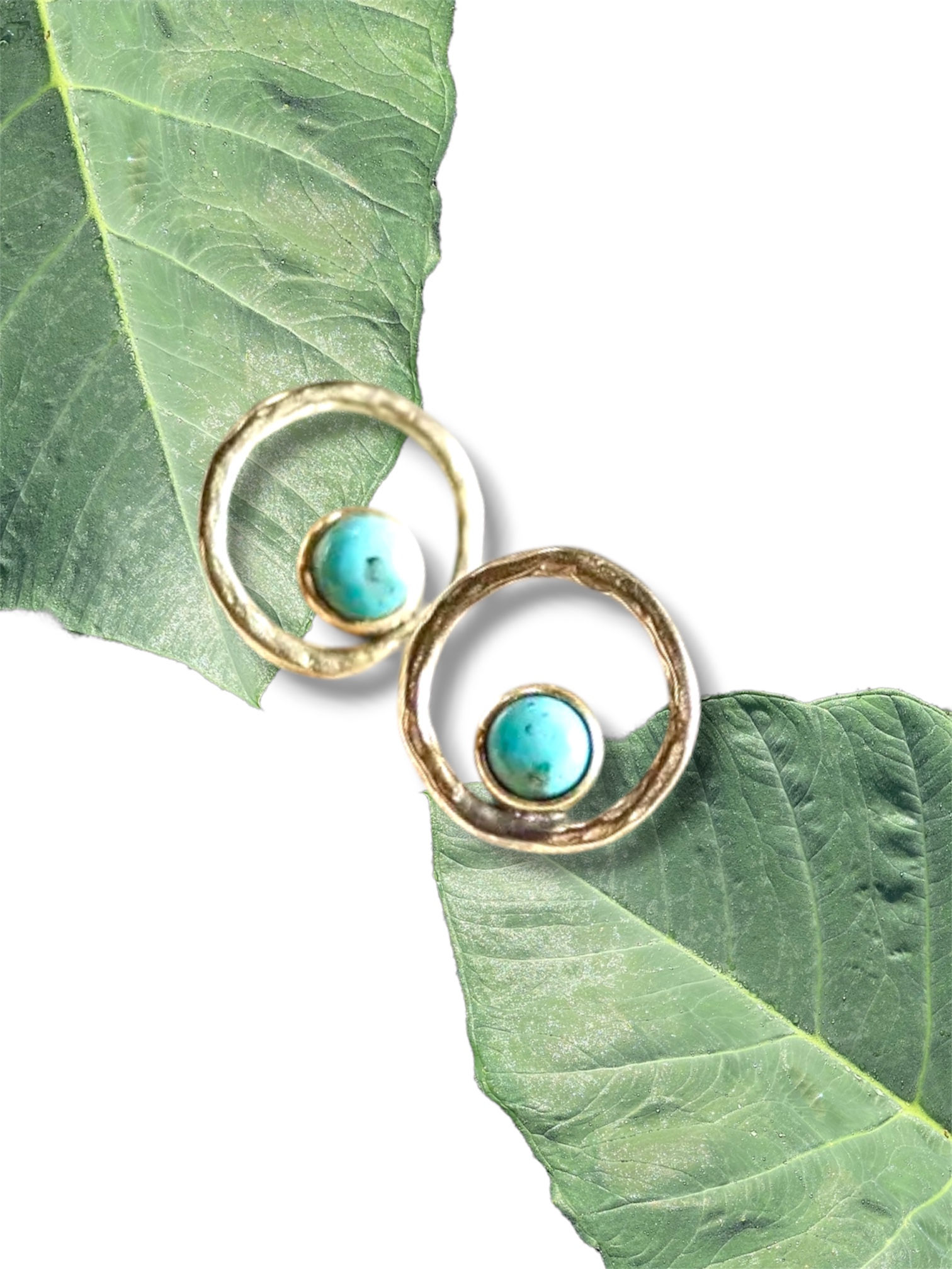 Turquoise Bristol Studs