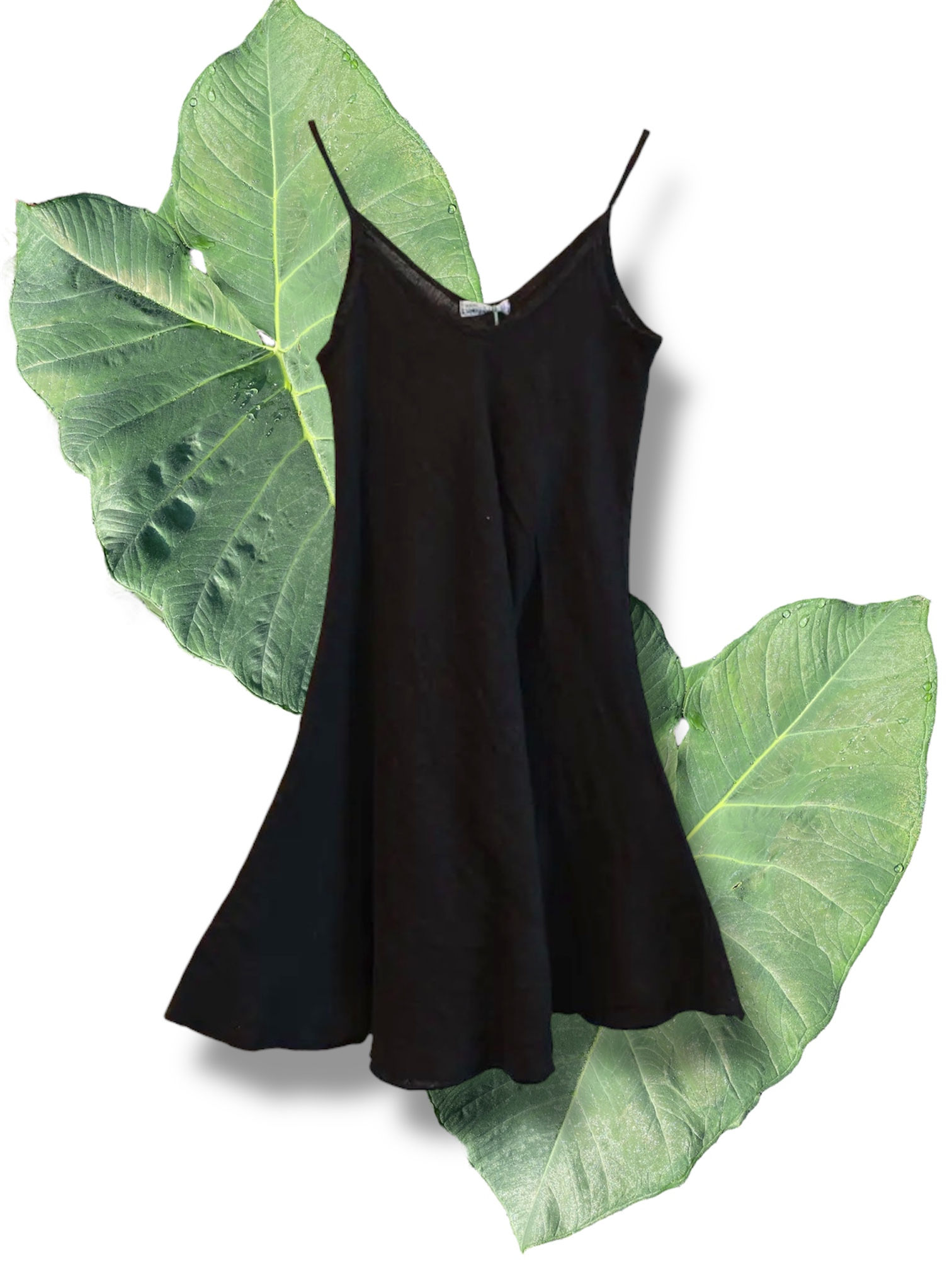 Do Good Balloon Dress In Obsidian Black