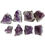 Thumbnail: Amethyst Crystal Clusters for Amethyst Crystal Round Mirror