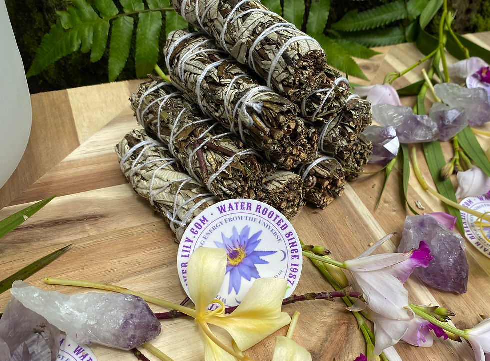 Thumbnail: bundle tower side view with logo of Yerba Santa- Holy Herb