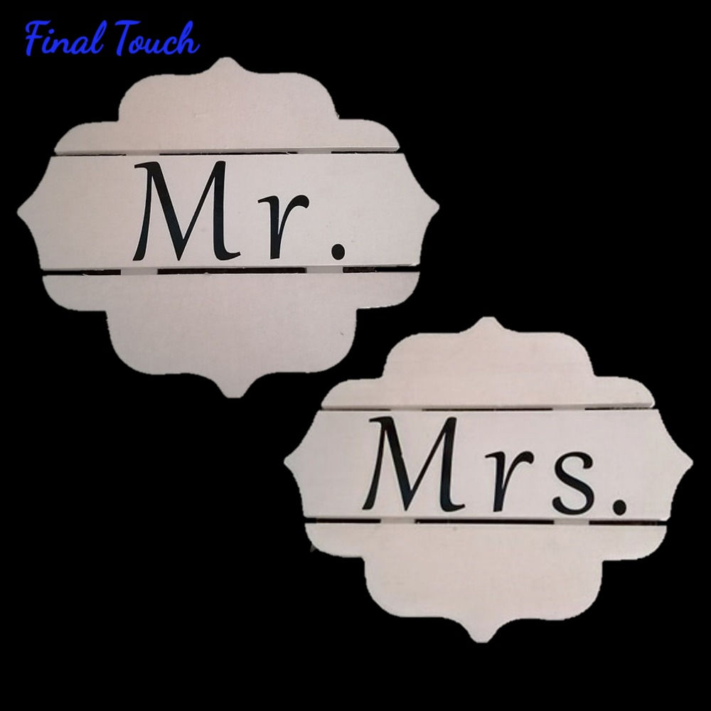 Prefix Set - 1ft Tall - Scalloped Edge ~ White