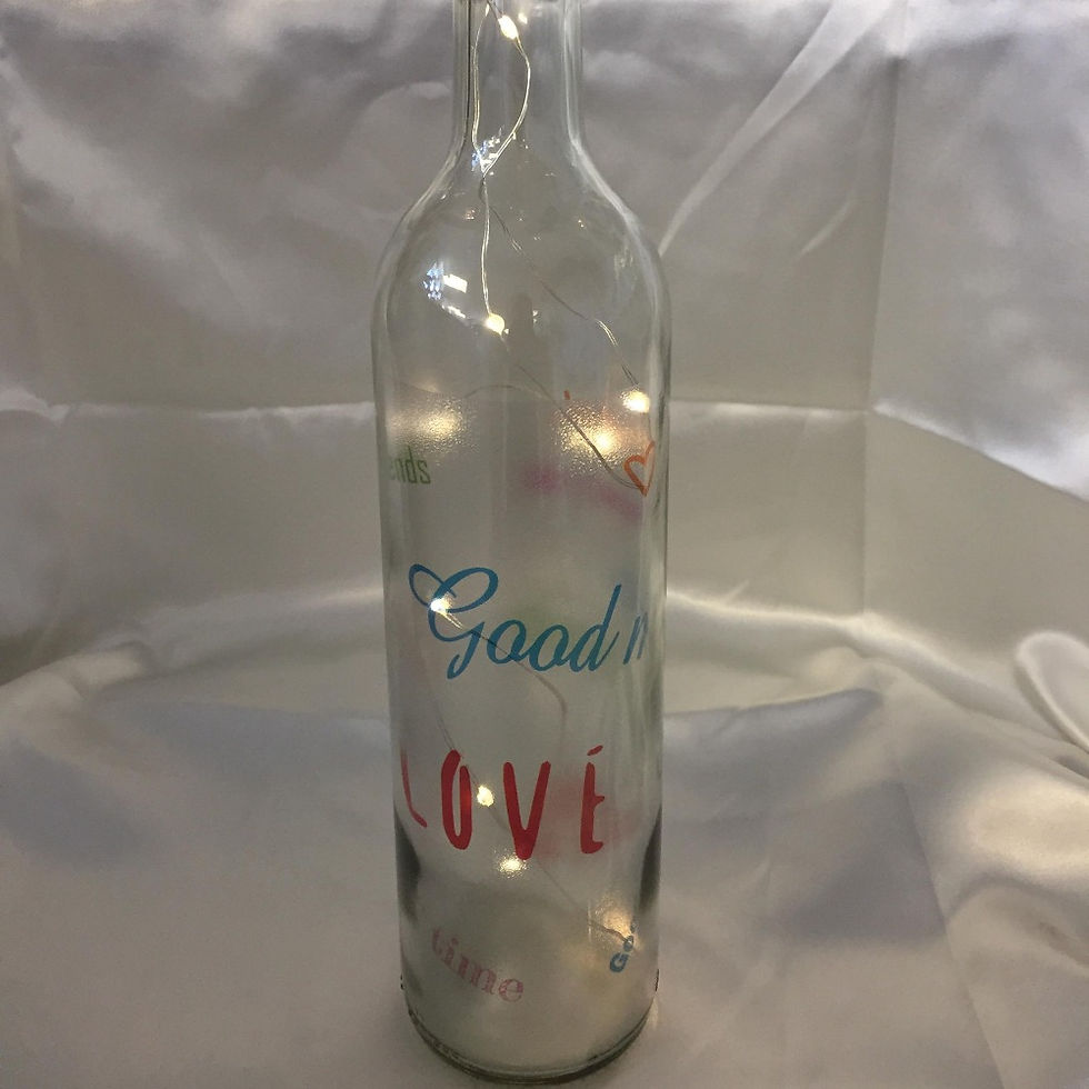 Thumbnail: Wine Bottle w/Décor