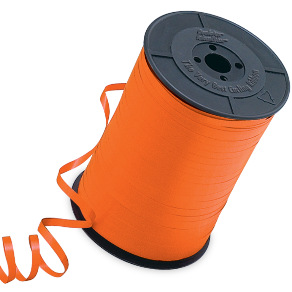 Orange Balloon Ribbon